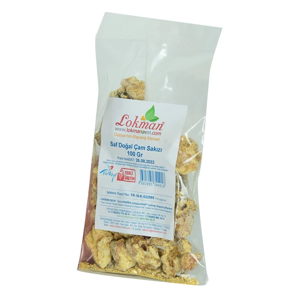 Çam Sakızı Doğal 100 Gr Paket - Resim 3