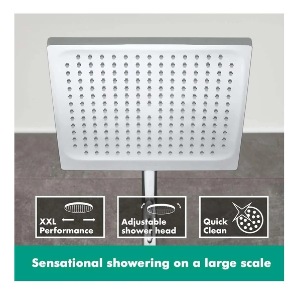 hansgrohe Crometta E 240 1 jet D. Kolonu Gagalı - Resim 5