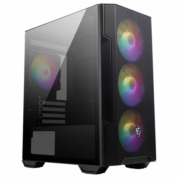 MSI MAG FORGE M100R 4X 120MM ARGB MATX GAMING KASA ürün görseli 1