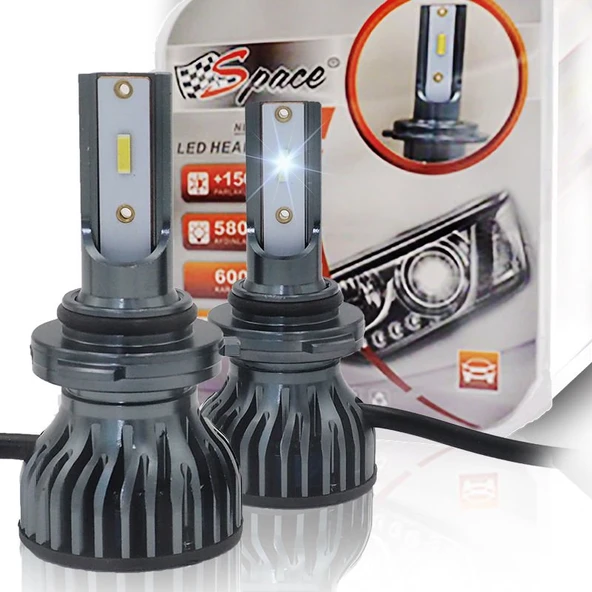Space Led far ampulü 6000K 11600LM 12V 9005 / LAAM915 ürün görseli 1