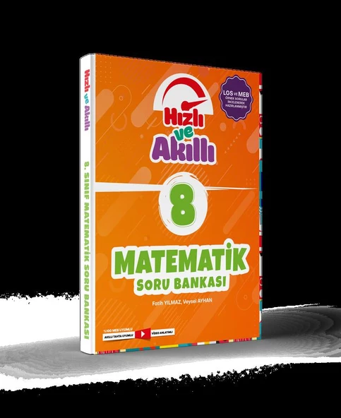 8. Sınıf LGS Matematik Hızlı ve Akıllı Soru Bankası Tammat Yayıncılık ürün görseli 1