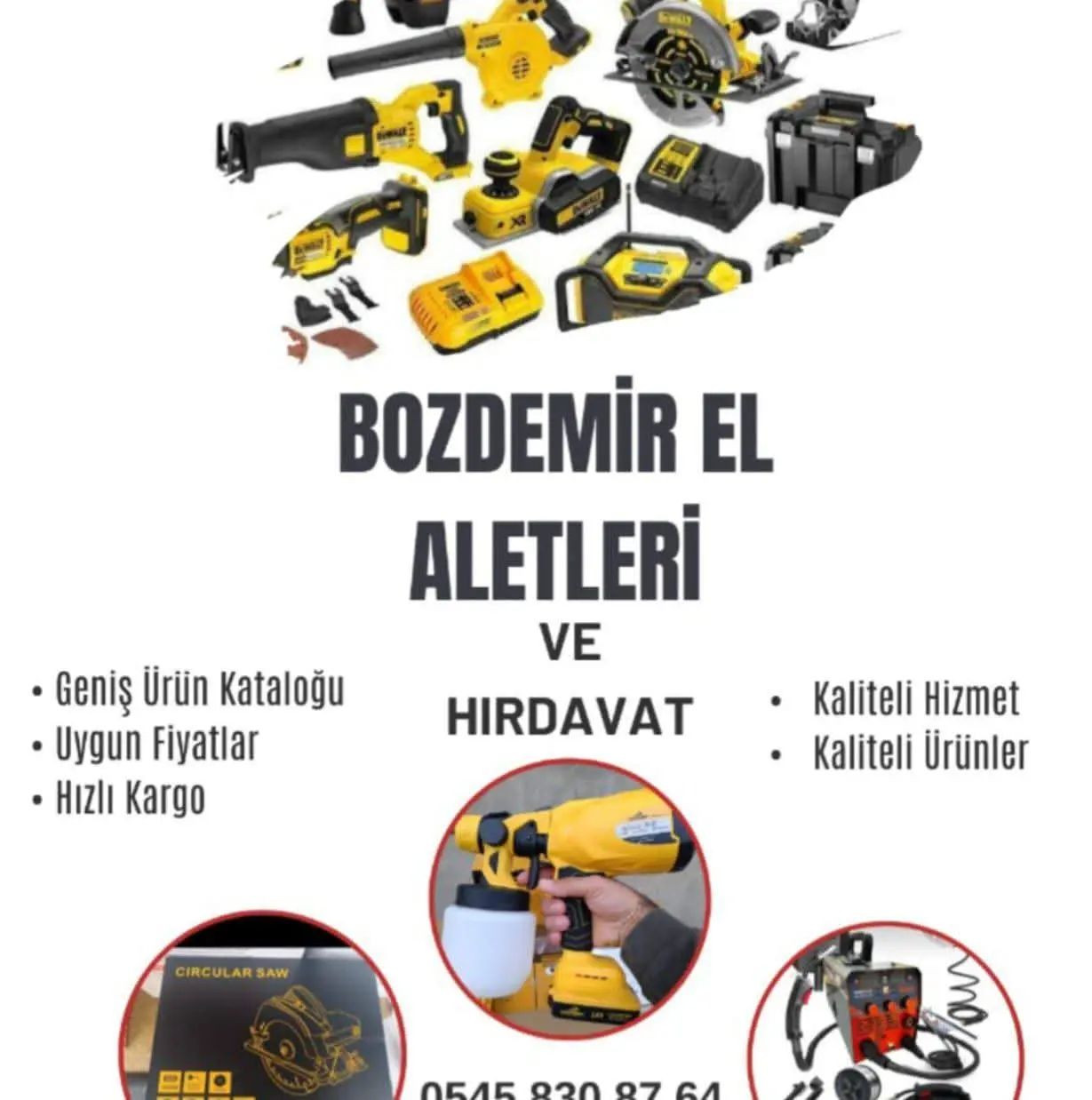Bozdemir el aletleri