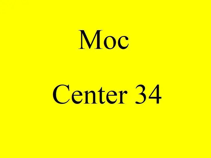 Moc Center 34